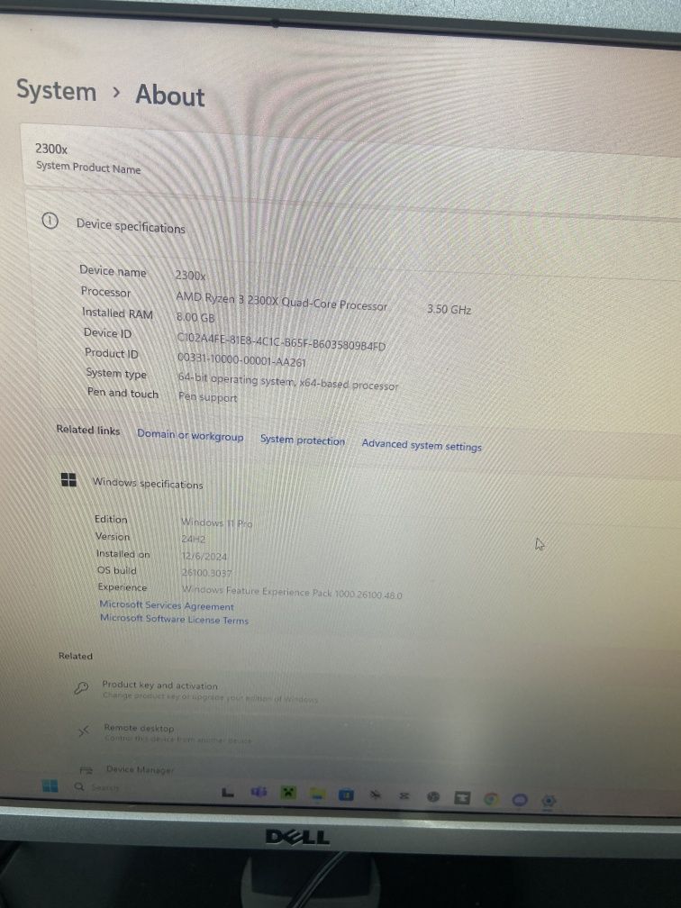 PC Gaming Amd Ryzen 3 2300x quad core