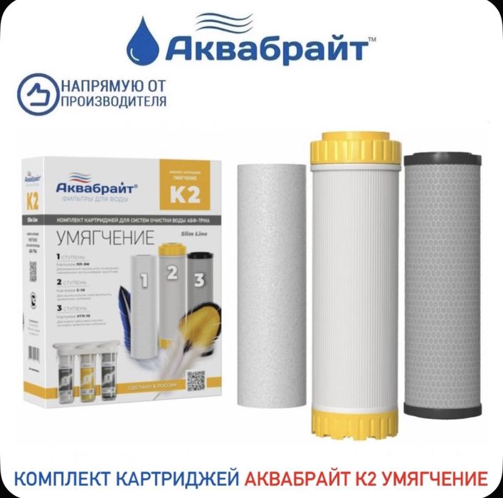 Картриджи для фильтра Аквабрайт