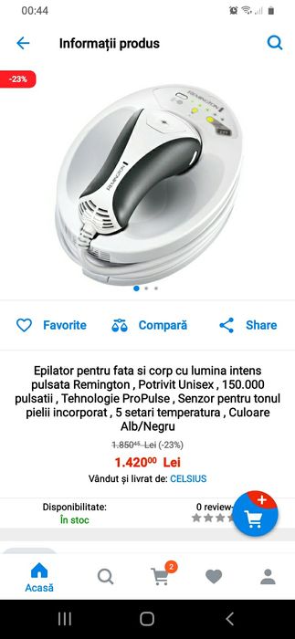 Epilator Remington