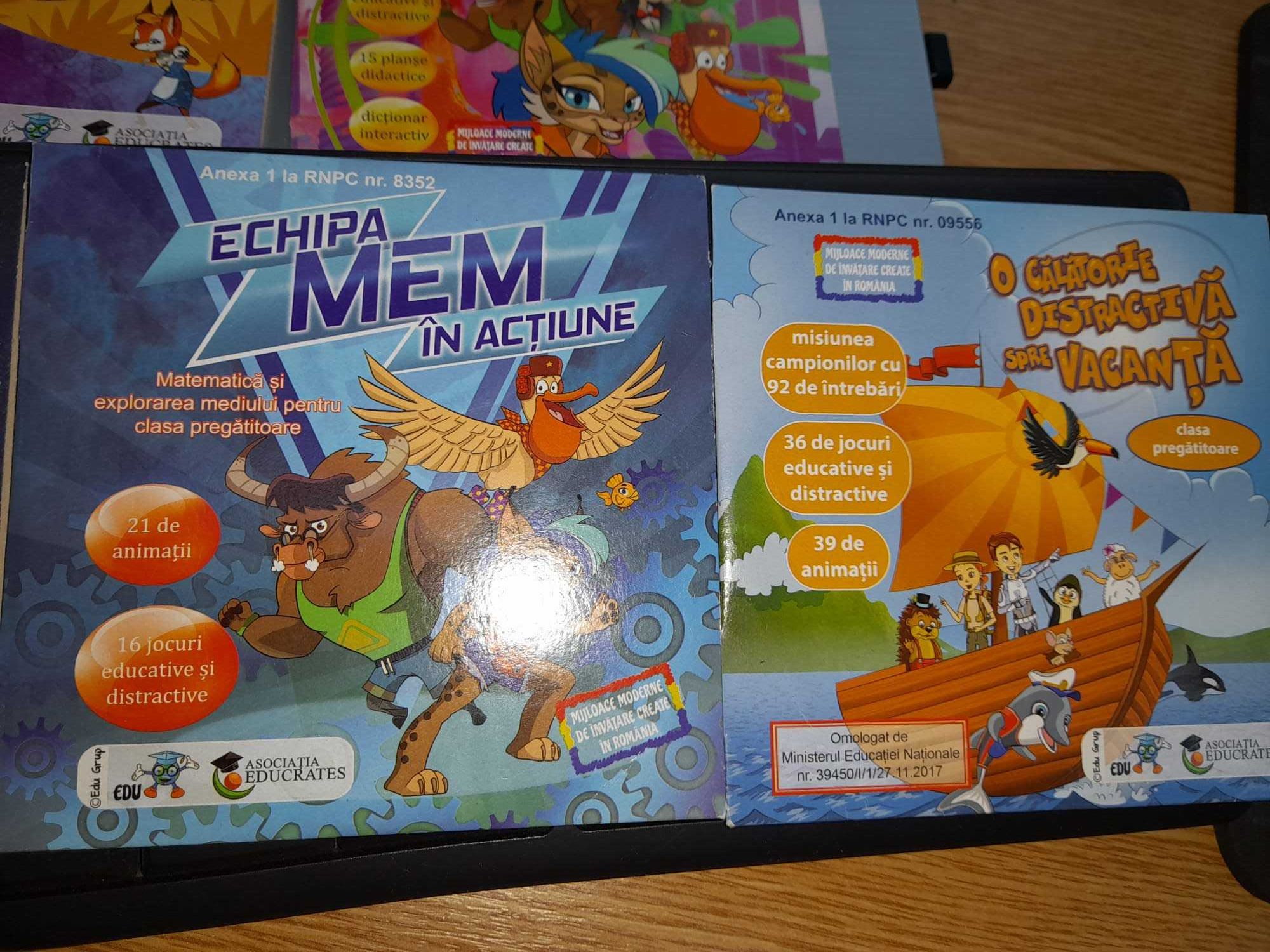 Dvd jocuri educative si engleza pentru copii