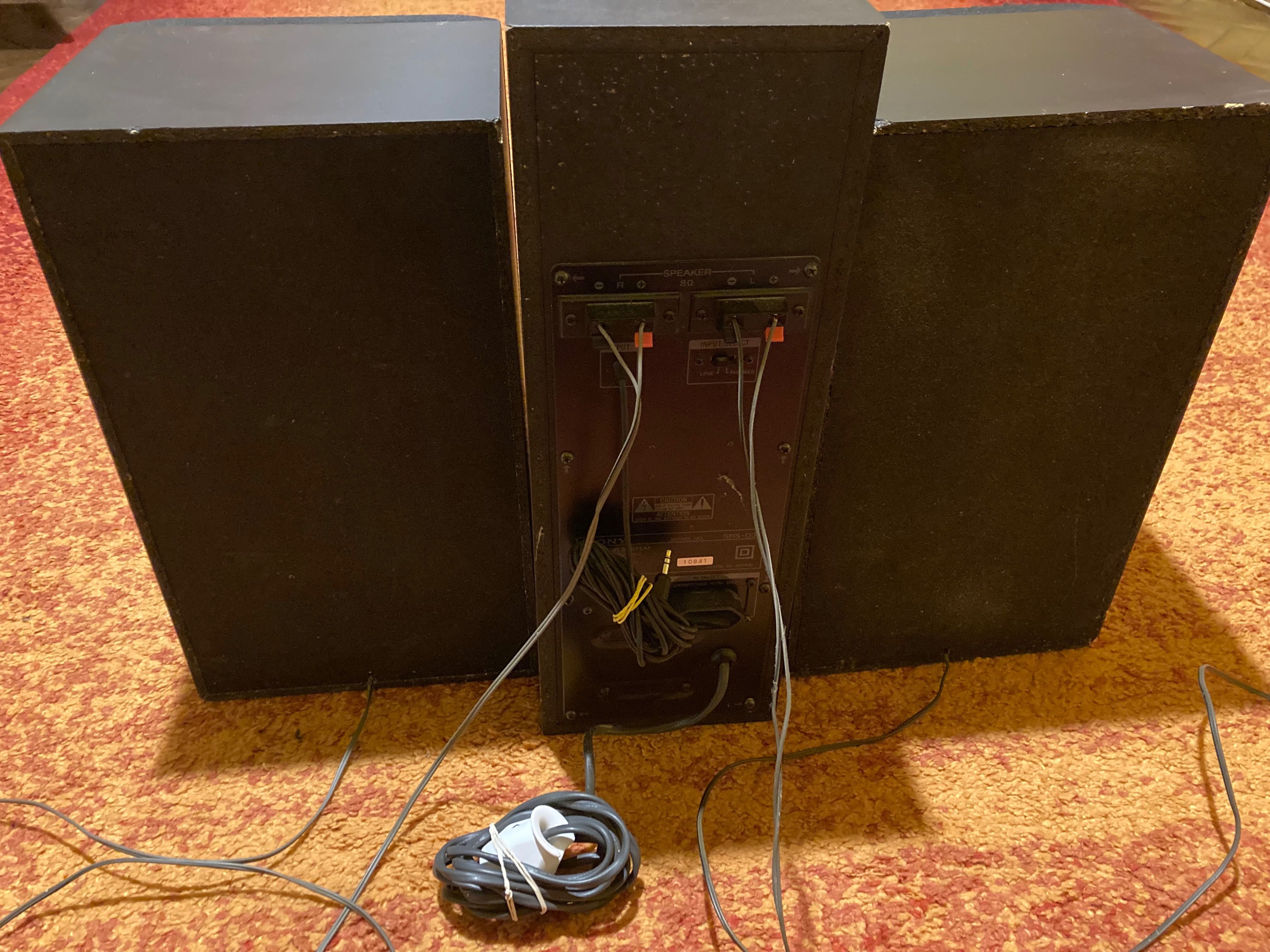 Sistem audio hi-fi Sony SRS-D3 cu două boxe