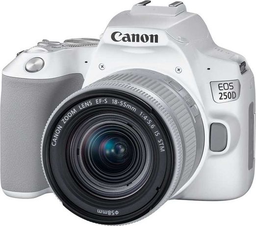 Canon 250D Белого цвета