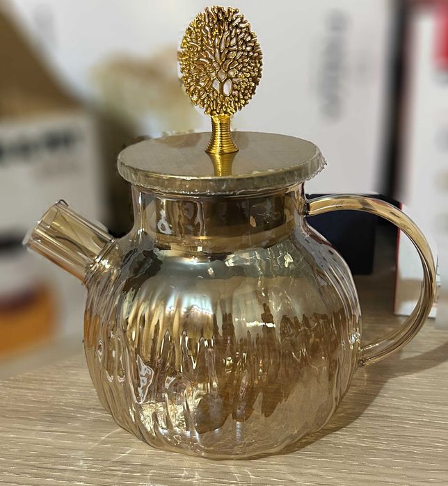 Чайник из термостойкого стекла