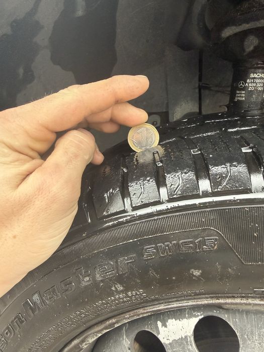 4бр зимни гуми 195/65/16c бусови гуми