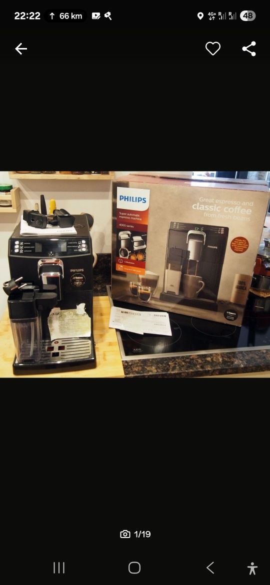 Espressor automat PHILIPS HD8847 seria 4000