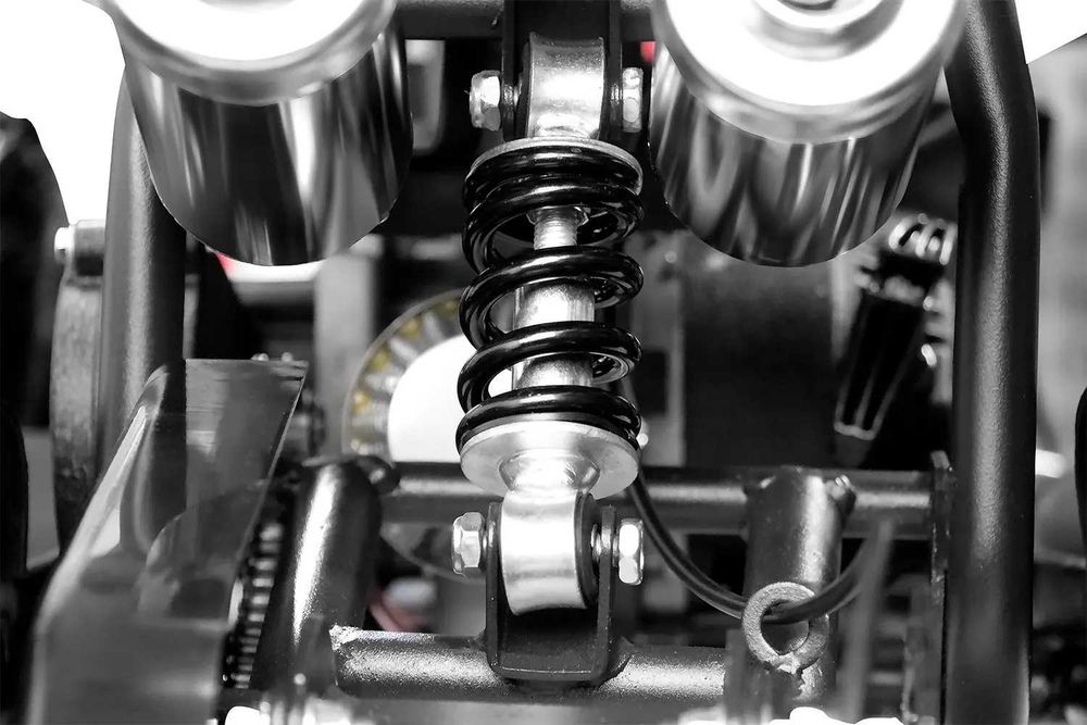 ATV Copii 49cc, Pornire Demaror, Roți 6 Inch, Portbagaj