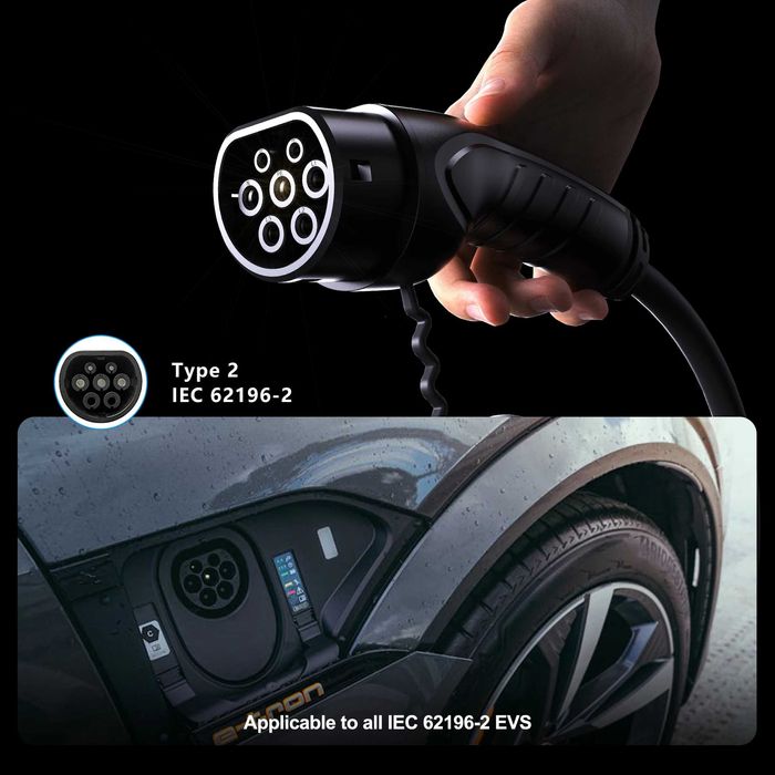 Statie incarcare auto mono/trifazica WI-FI type II 11kW 8/10/13/16A