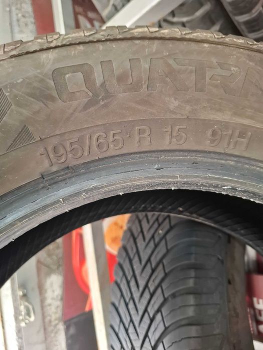 2 Всесезонни гуми Vredestein 195/65/15 ДОт22 7.5мм