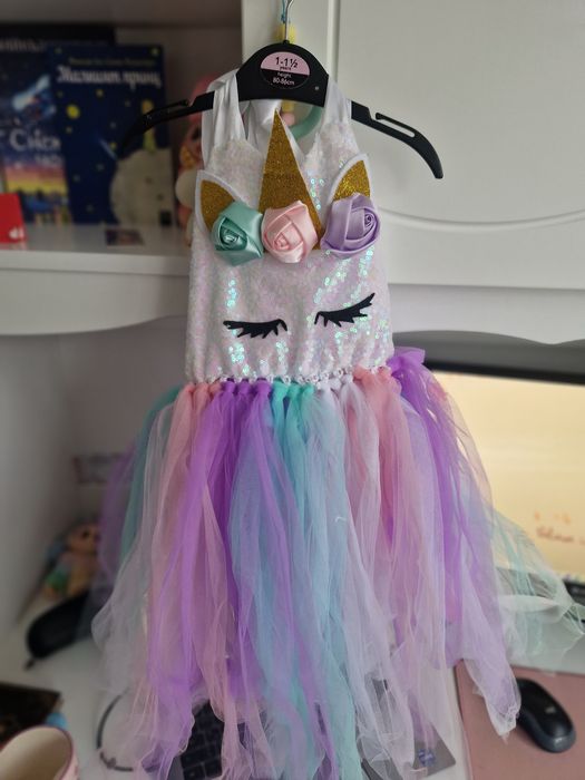 Рокля Еднорог 5-7 години