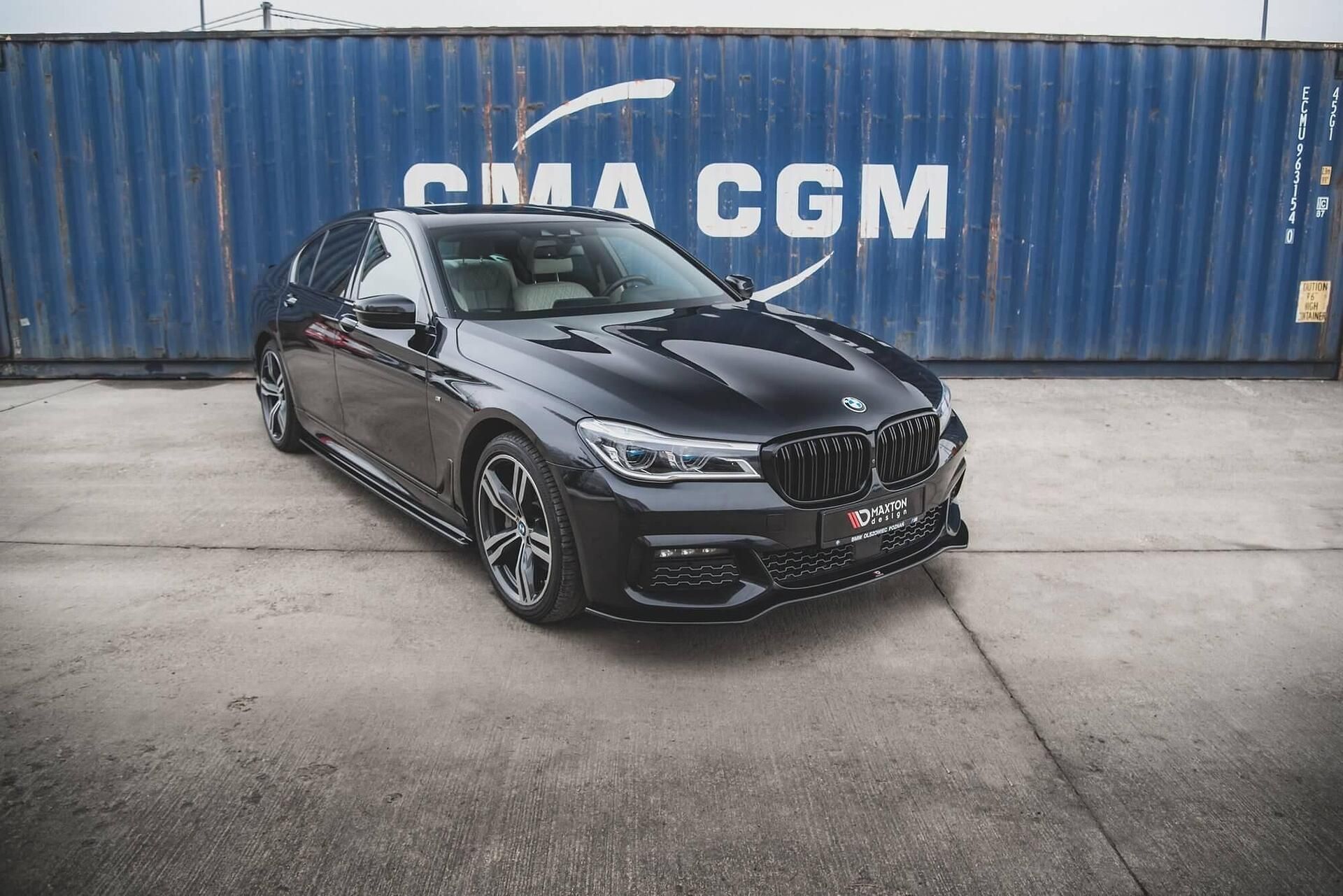Спойлер за предна броня maxton design за bmw g11 m-pack (2015-2018)