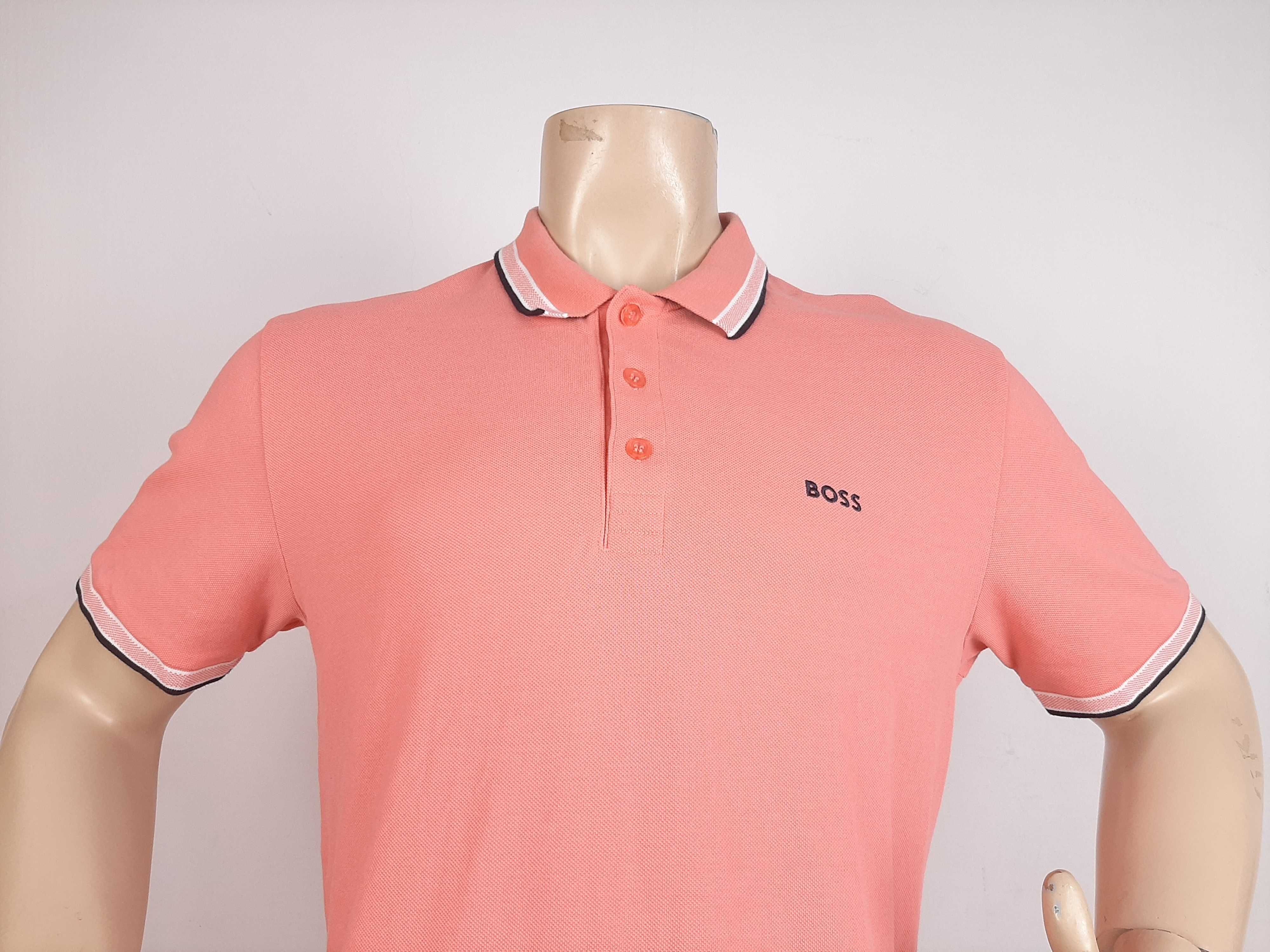 Hugo Boss Paddy - Оригинална мъжка тениска с яка размер XL