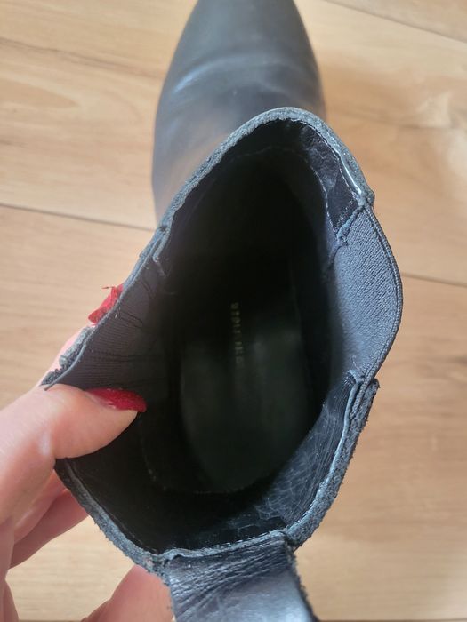 Оргинални боти Tommy Hilfiger от естествена кожа