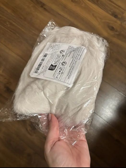 Căciulă blană textila. Nouă