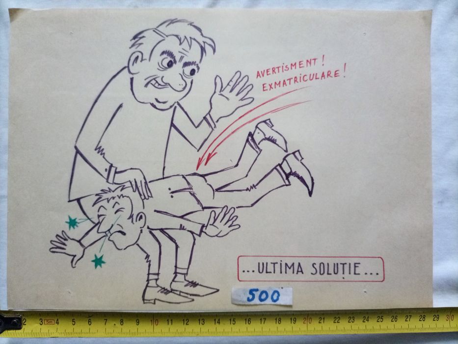 Desene vechi de colecție nu trimit în țară predare personal în centru