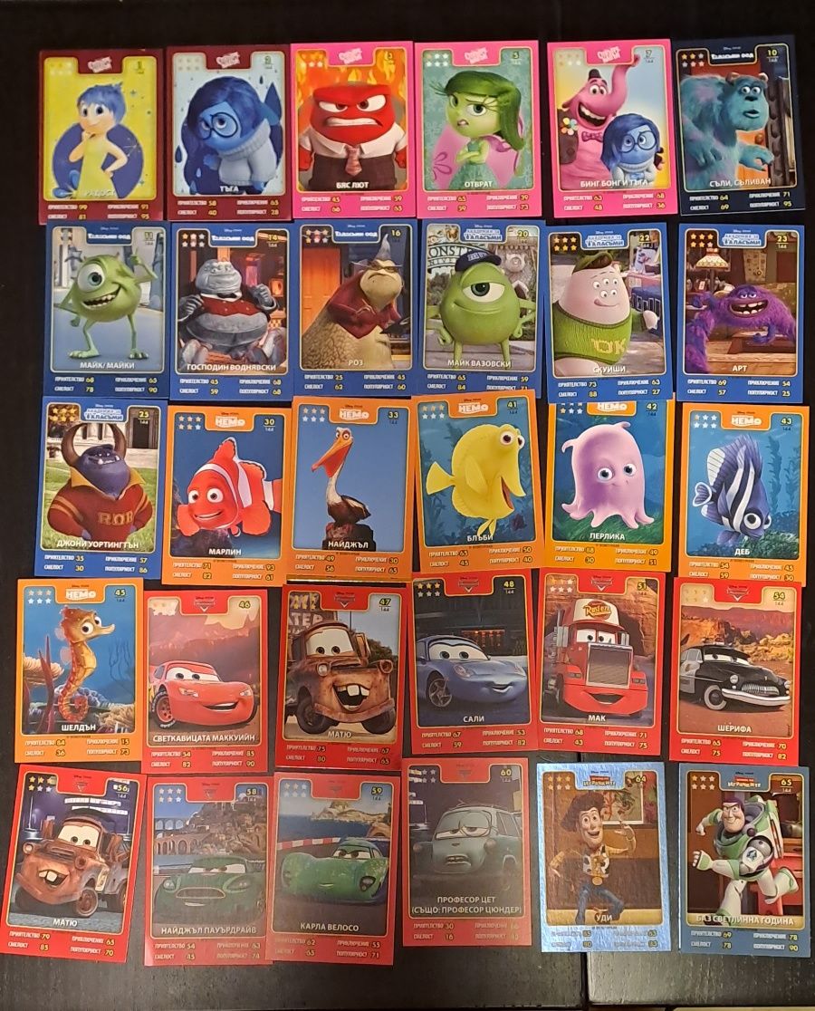 Стикери от Kaufland Disney Pixar