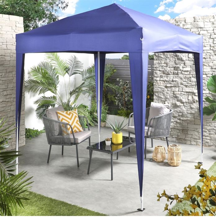 Foișor Cort  Instant Pop Up 3 x 3m Albastru Nou Sigilat