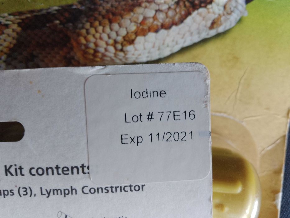 Kit Antiseptic impotriva muscaturii de sarpe muscatura Venin Antivenin