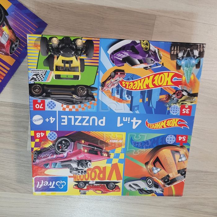 Puzzle hot wheels