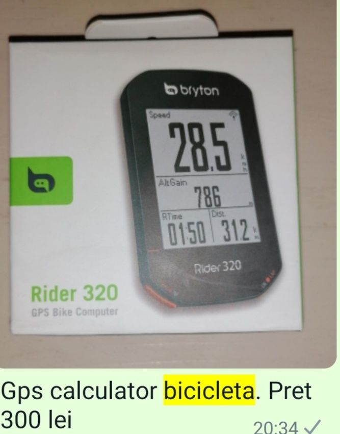 Rider 15 rider 320 rider 420 accesorii gps bicicleta igpsport