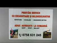 Lucrări cu miniexcavator