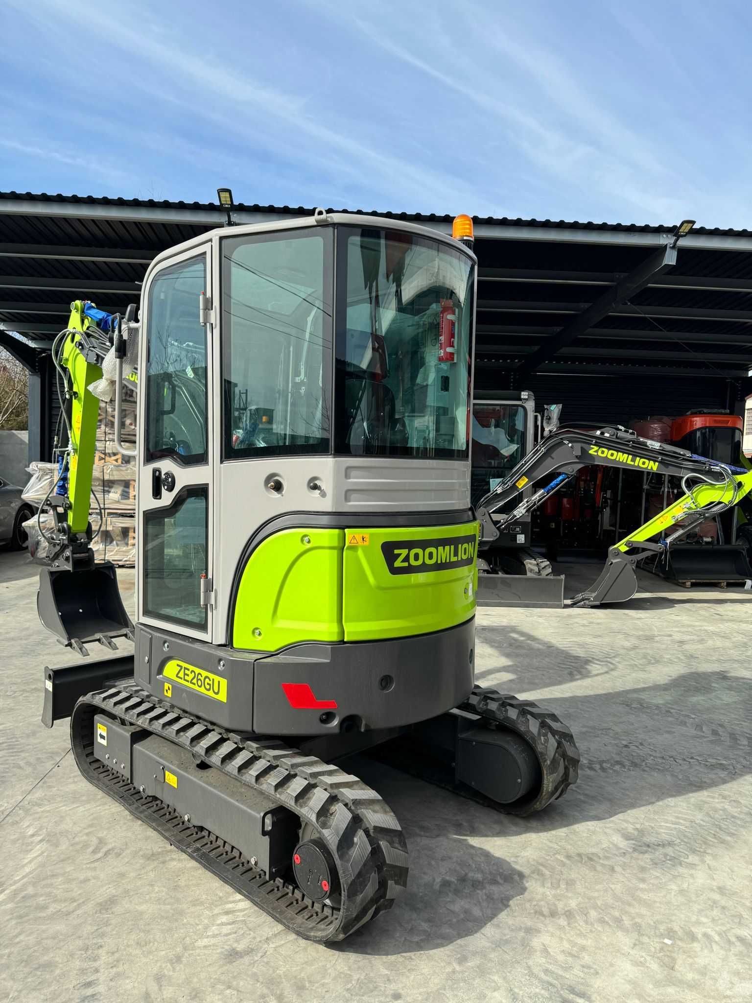 Mini Excavator 2,8t NOU ZOOMLION Premium  Garantie 5 Ani Stage V STOC