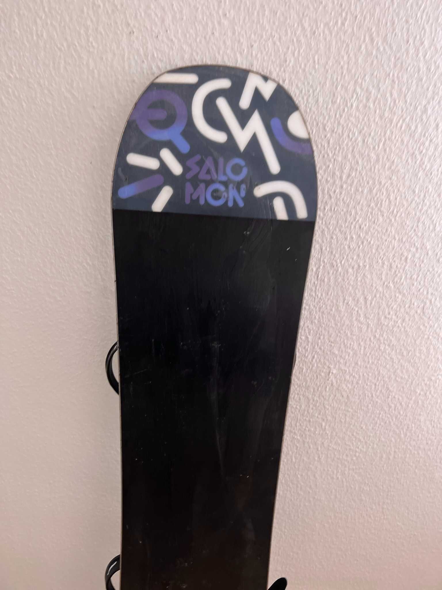 Placa snowboard Salomon El Capitan 135cm +legaturi Snow Pro