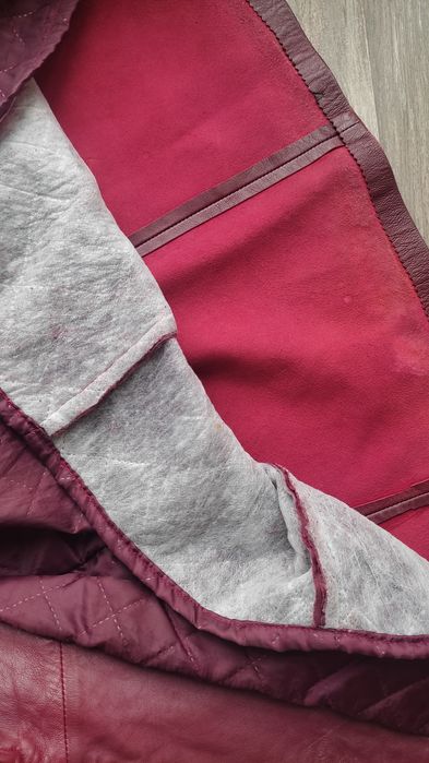 Haină de piele naturală