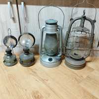 Стари газени лампи и газови фенери