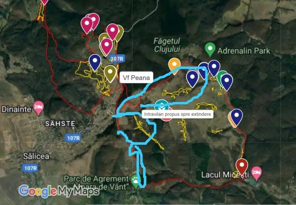 Vindem teren în complexul rezidențial Sunrise - Salicea