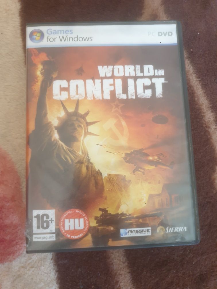 Jocuri pc Warcraft 3, Fear si World in conflict.