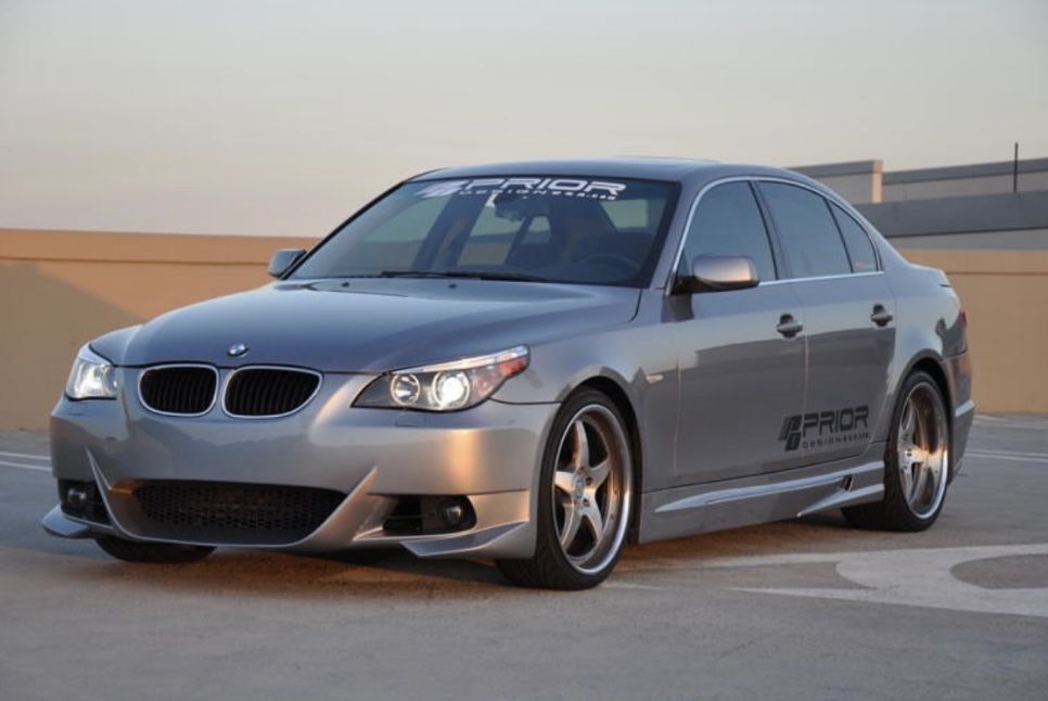 Предна броня за BMW E60/E61 Prior Design + подарък странични прагове!