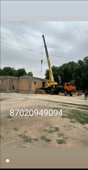 Услуги автокран по городе Шымкент