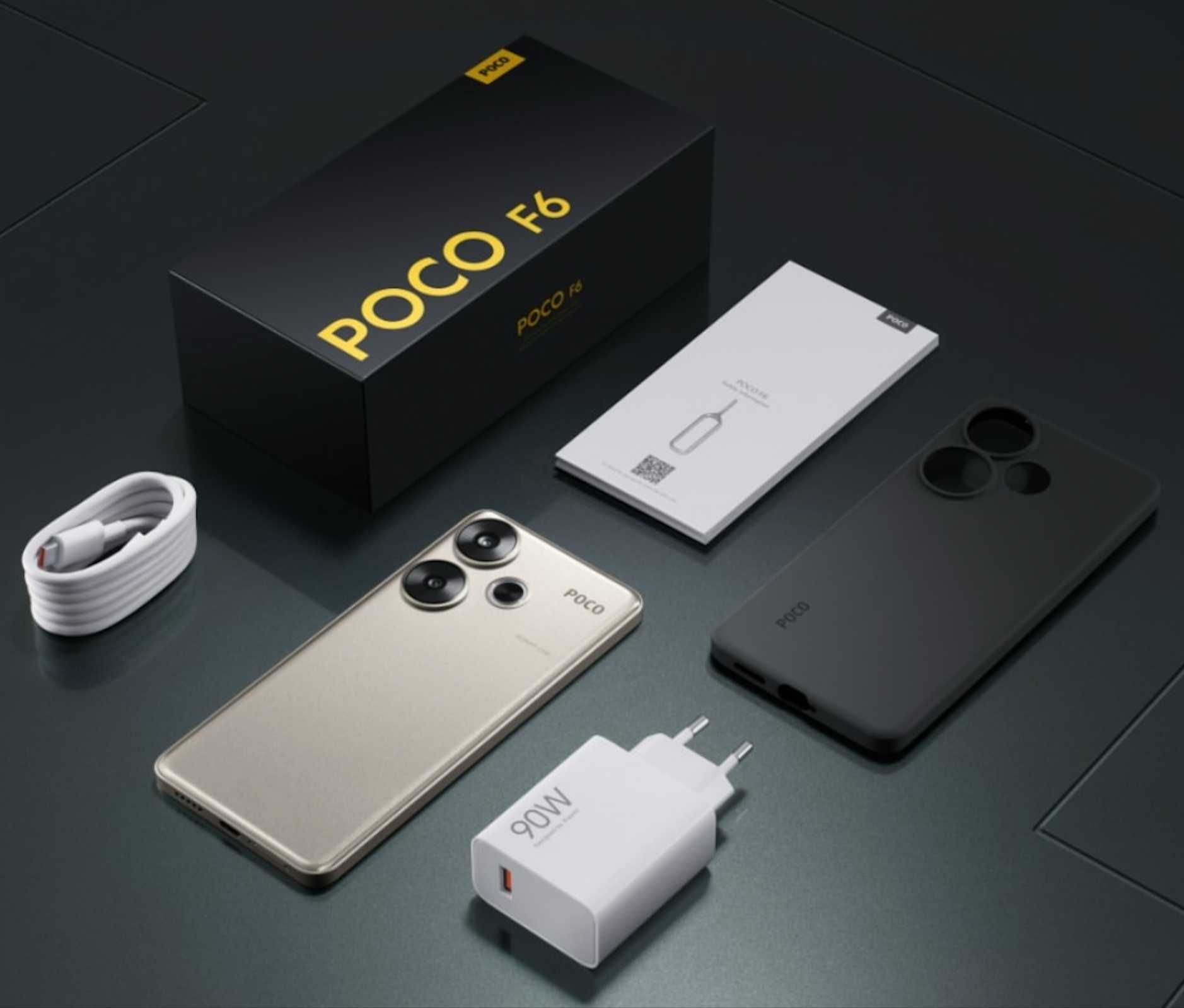 Смартфоны Xiaomi POCO F6 8/256. Новые, оригинал. Гарантия. Караганда