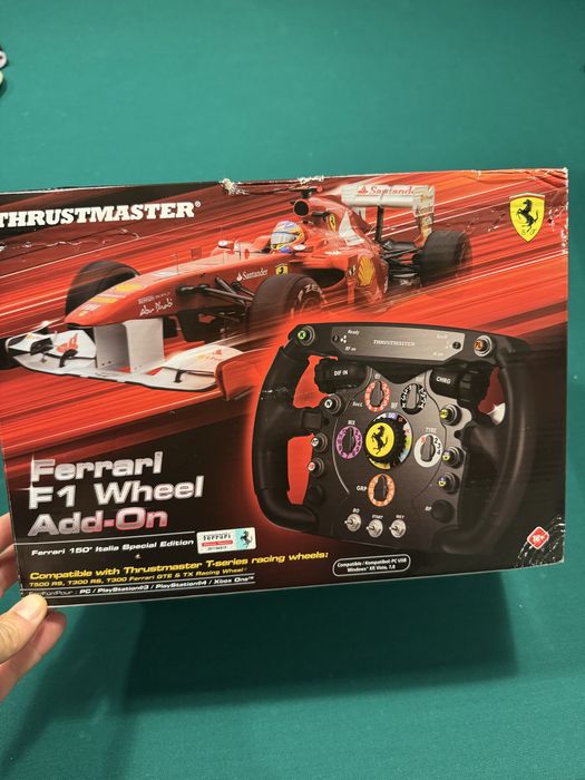 Thrustmaster T300 Ferrari alcantar | F1 Wheel Add-on | Pedale T3PA PRO