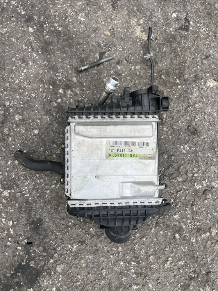 Кулер Мерцедес Е 220 cdi w213 Двигател 654