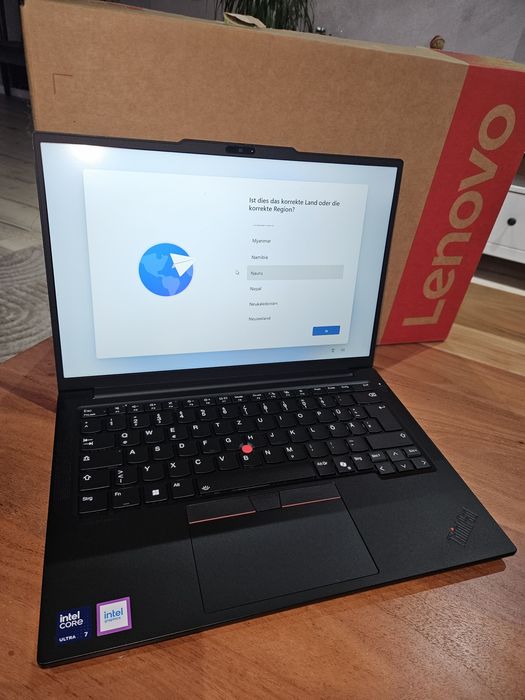 Laptop lenovo thinkpad e14 gen7 32gb 1tbssd 2025 intel core ultra 7 25