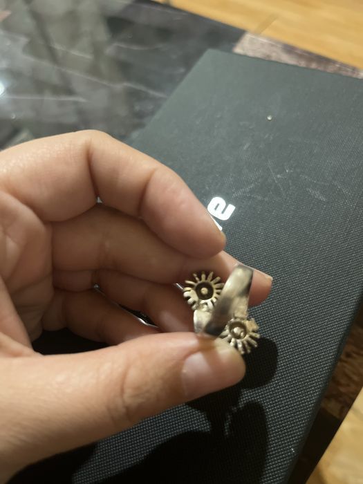 Inel argint reglabil