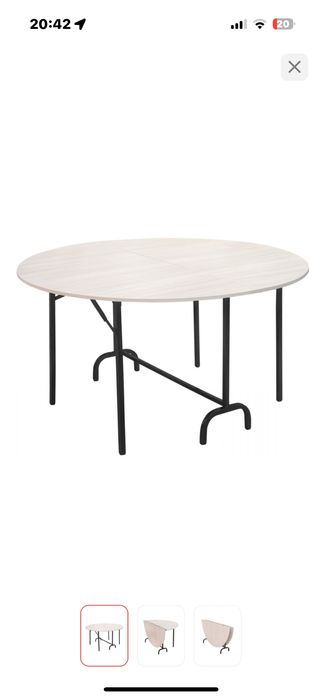 Кухонный  круглый стол, б/у