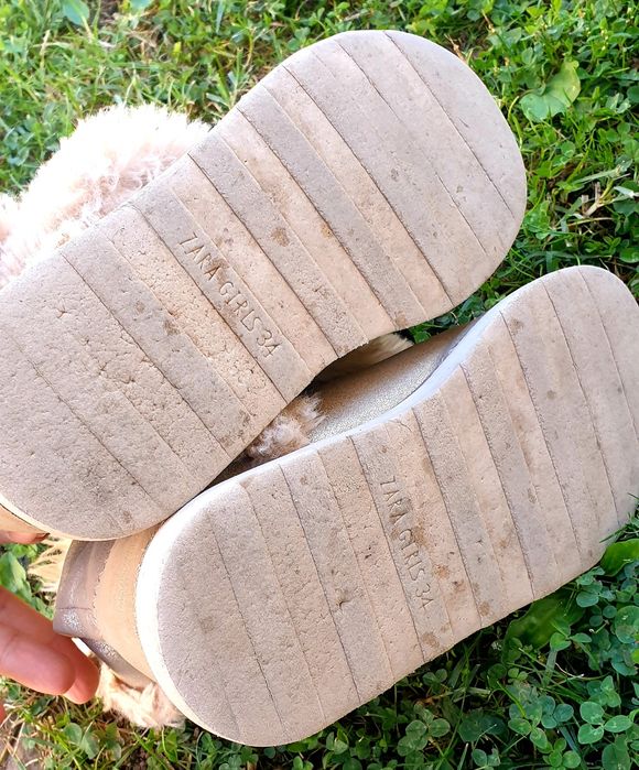 Мекички ботушки ZARA 34 н