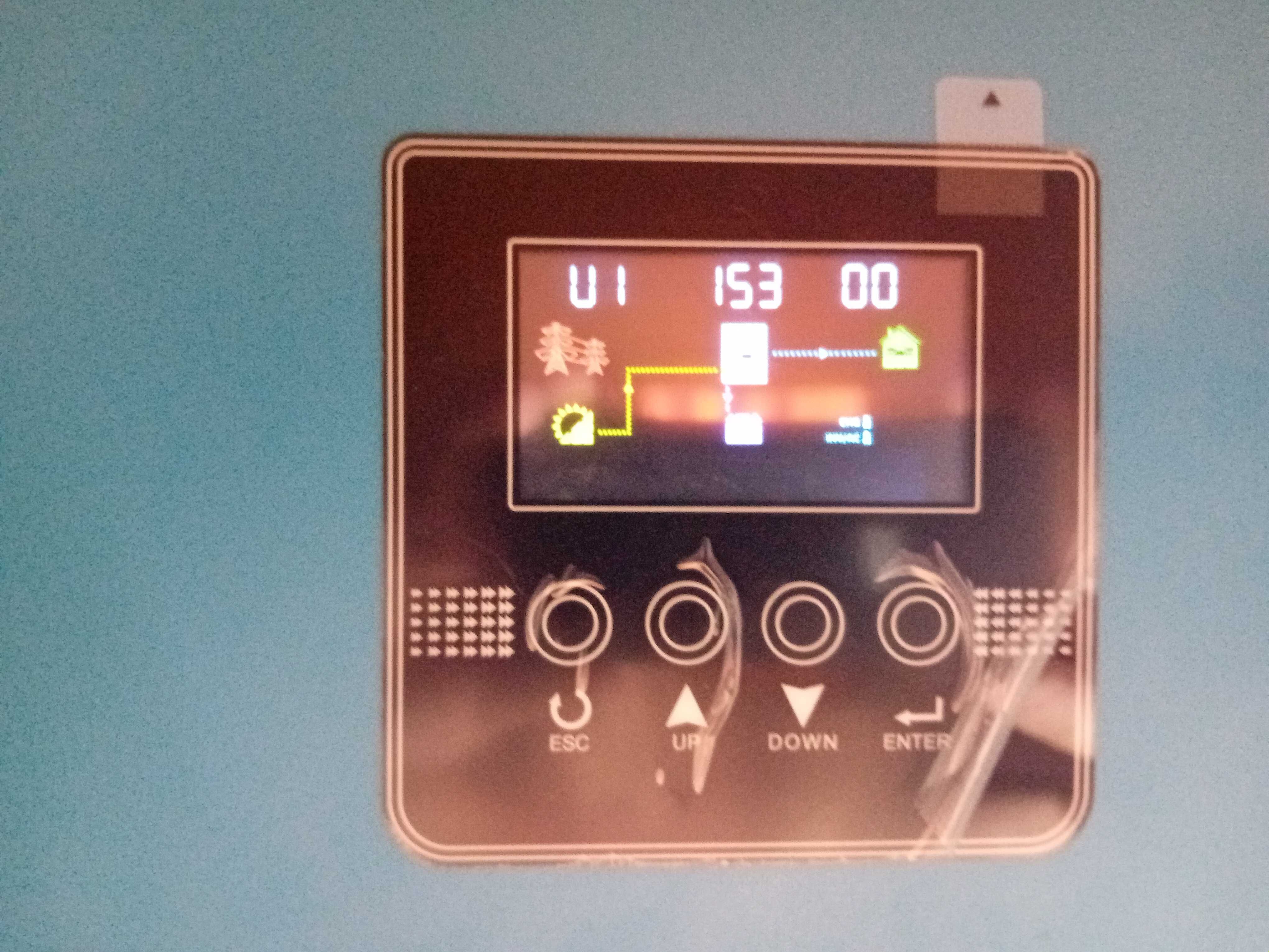 Invertor EASUN SMH II 4.2KW sinus pur 24V cu regulator MPPT 80A,NOU