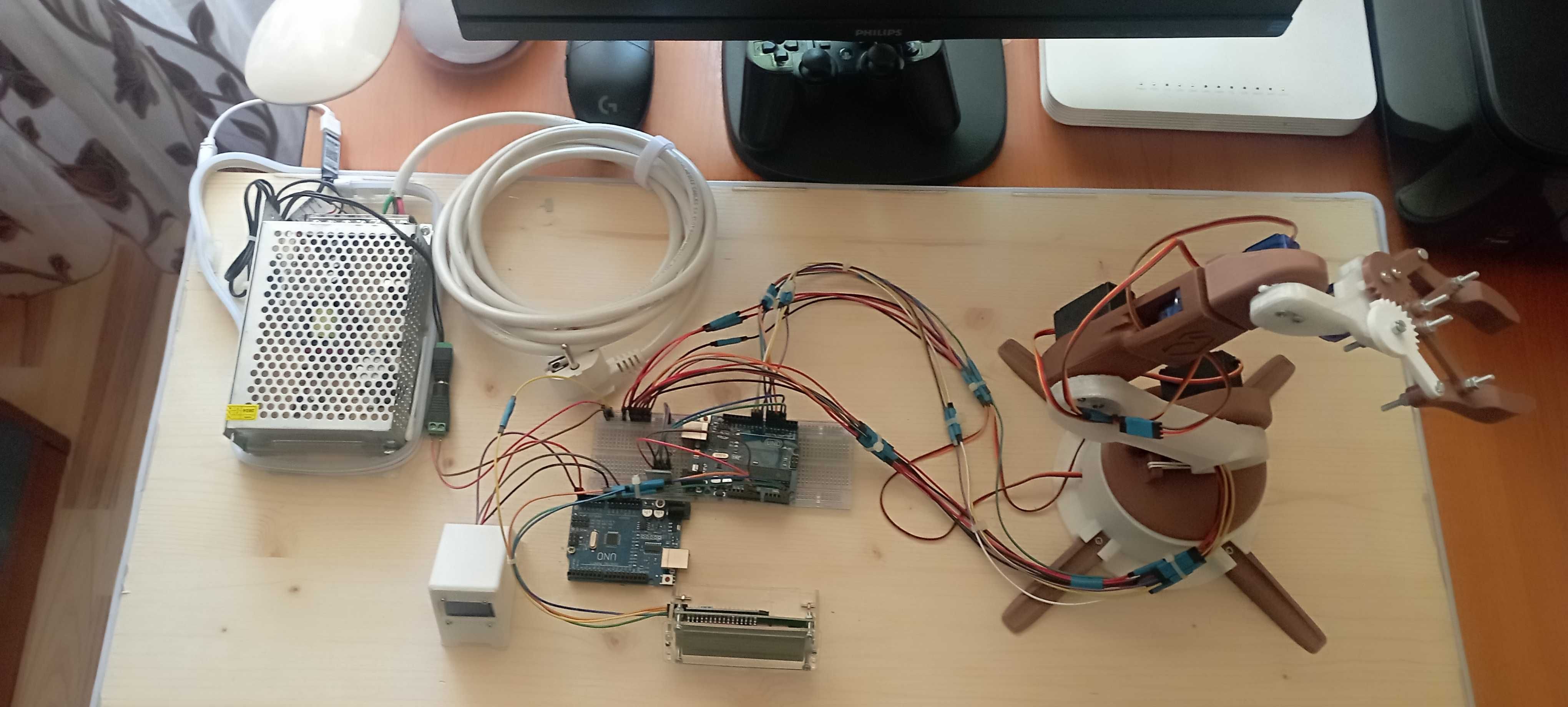 Mana robotica arduino