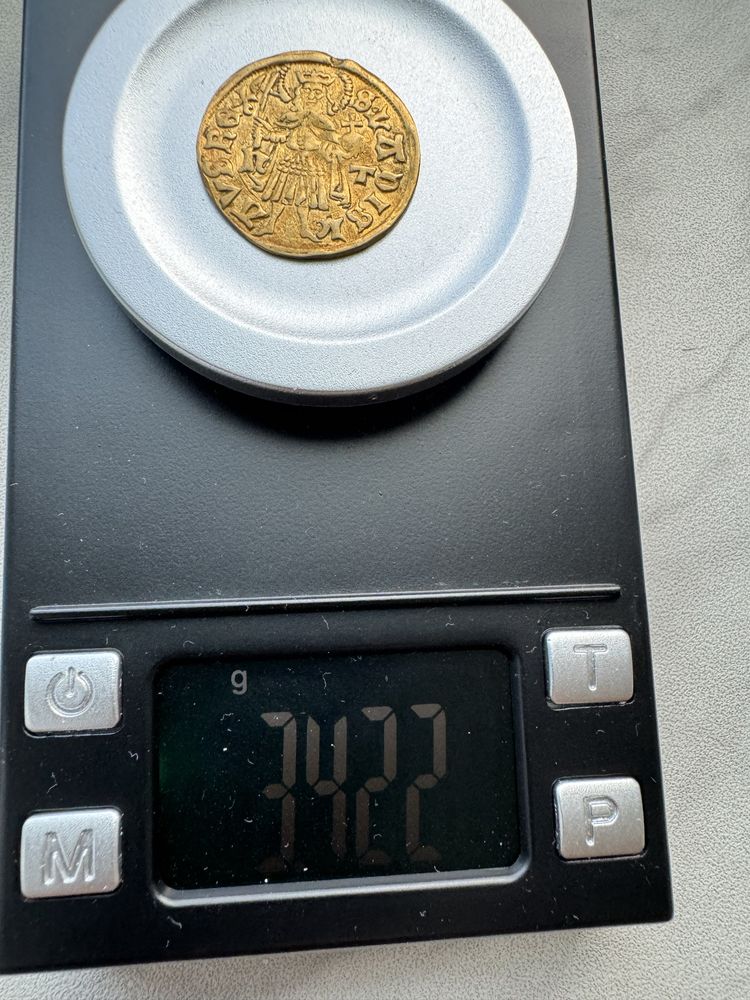 Moneda aur ducat  Ungaria regat Siebenburgen Matei Corvin