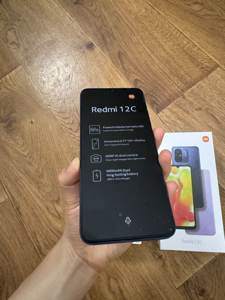 Redmi 12C - 256 gb новый