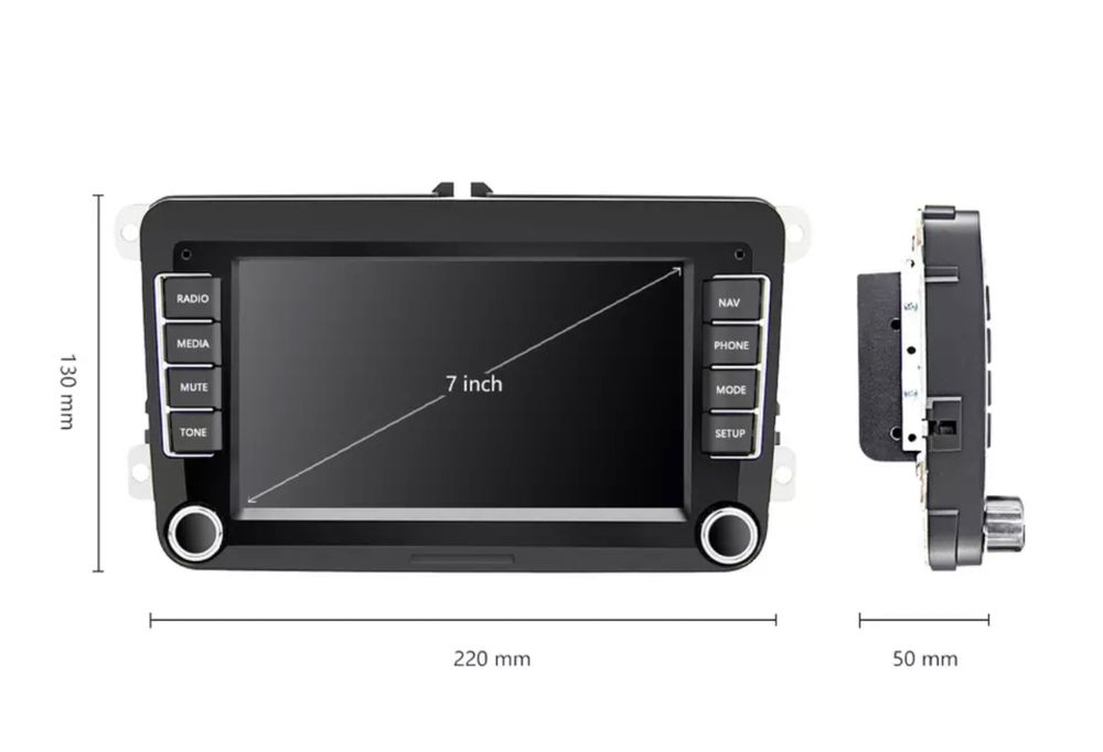 Мултимедия ANDROID за VW Passat 6/7 Golf 5/6 Jetta Skoda Seat