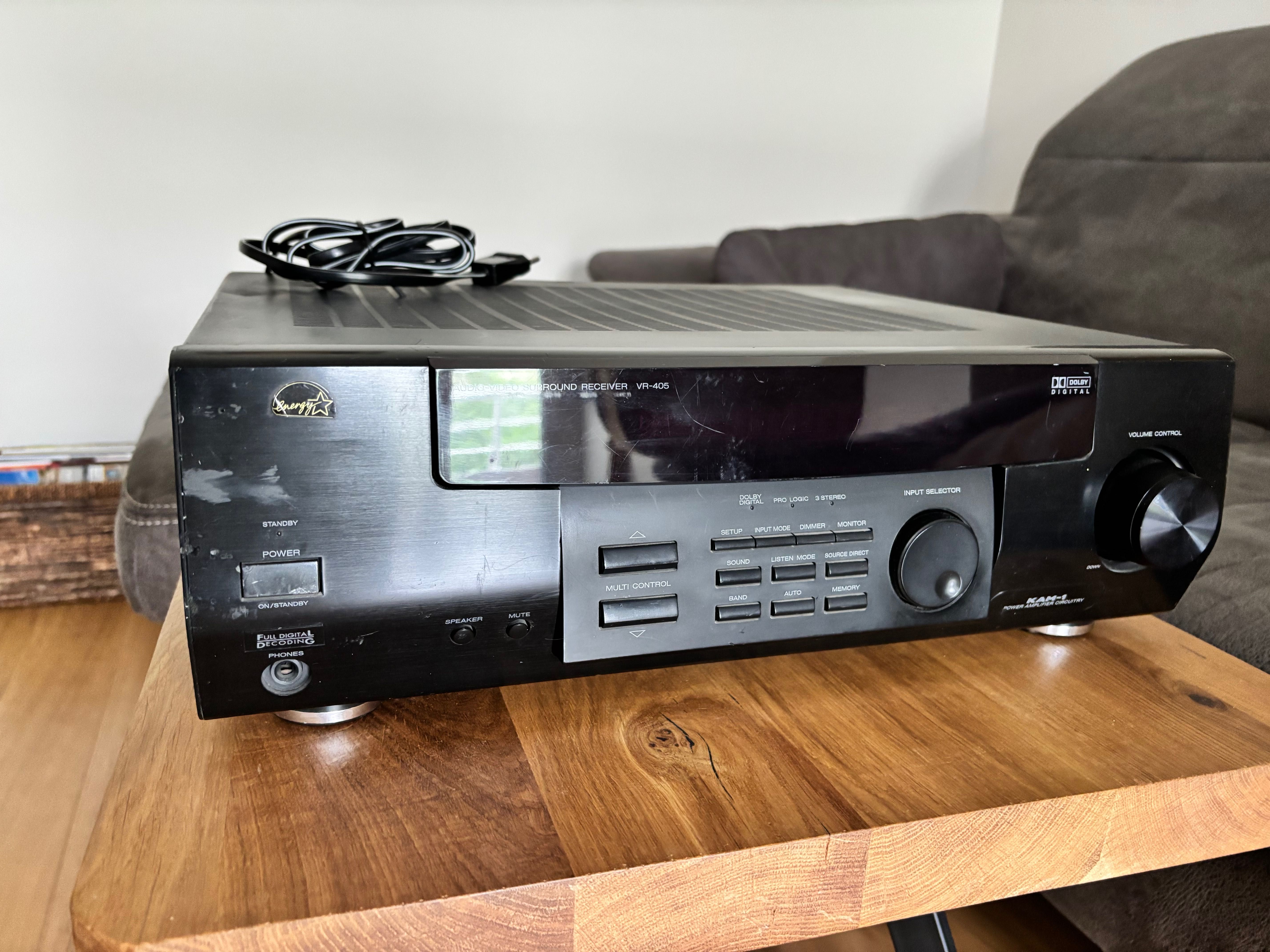 Kenwood VR 405 surround , 5Х 80 W, Dolby Digital аудио-видео рисивър