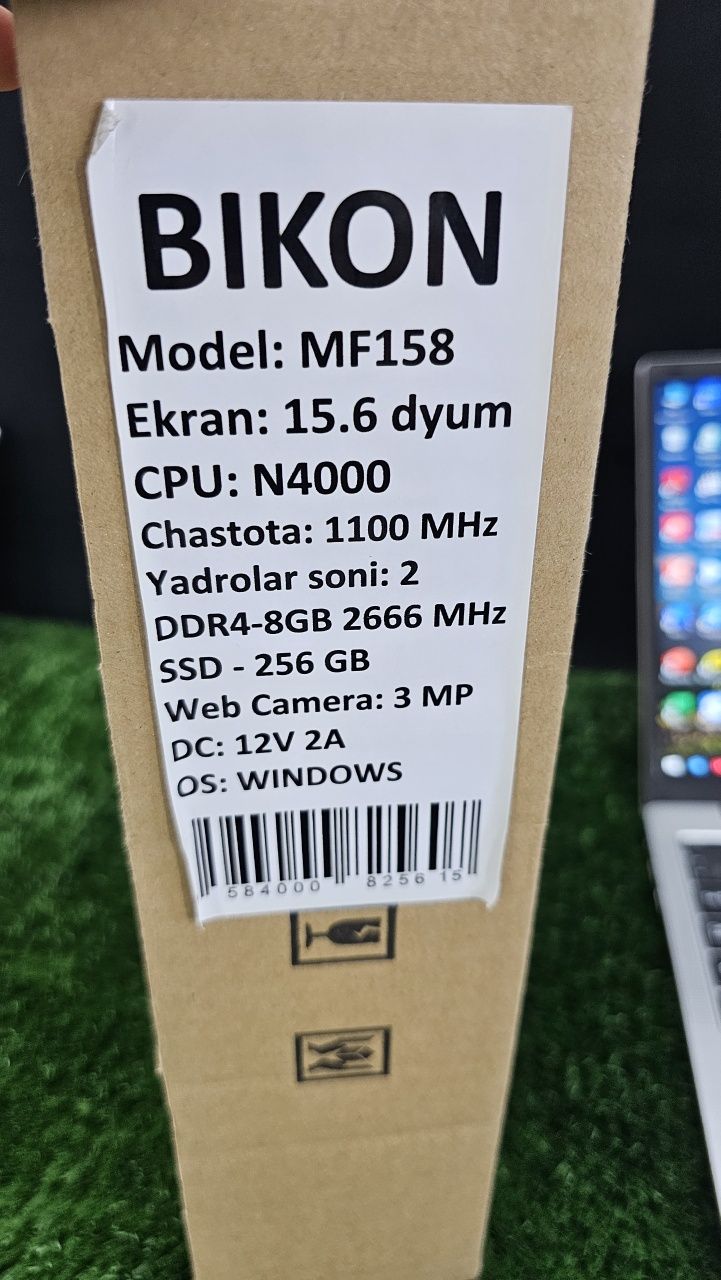 Marketpleyslarda 3.5 mln sotlgan  BIKON notebook yarm narxda INDENIMDA