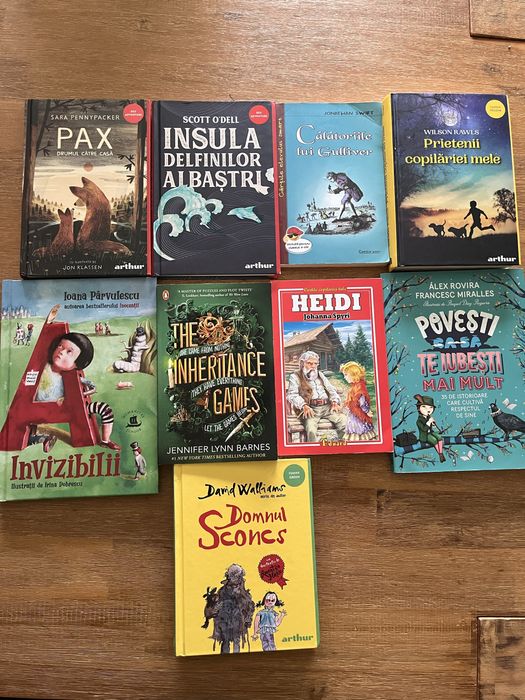 Carti lectura obligatorie si optionala clasa a 5 a