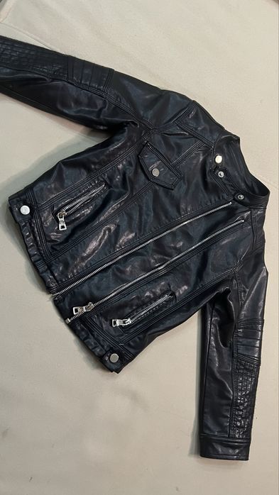 Кожанна куртка 6 лет