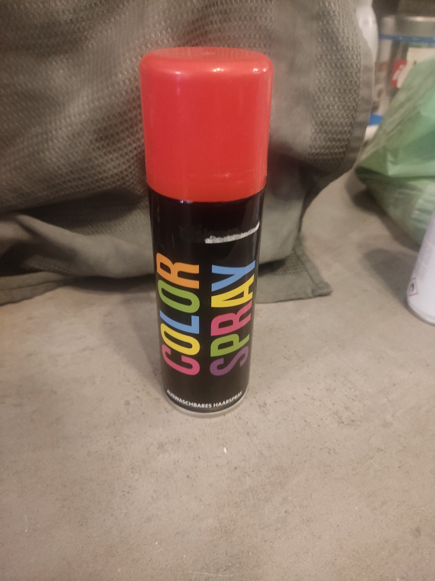 Spray colorant par temporar