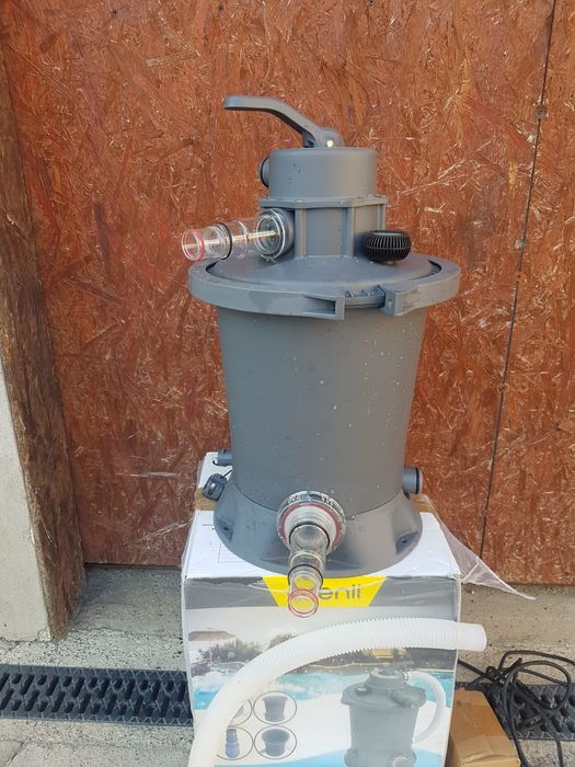 Vand Pompa filtrare apa piscina, cu un manometru integrat usor de citi